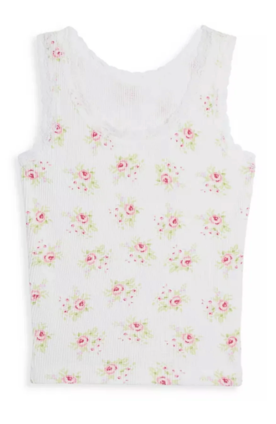 WREN TANK IN SUMMER FLORAL